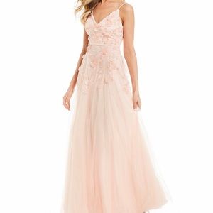 Dillard’s Embroided Prom Dress